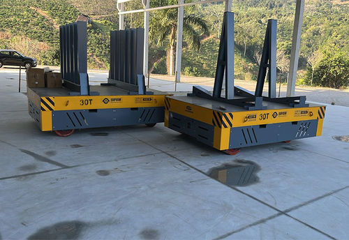 Transport transfer car - DWP - Henan Peisa Machinery Co., Ltd - for heavy loads / with platform