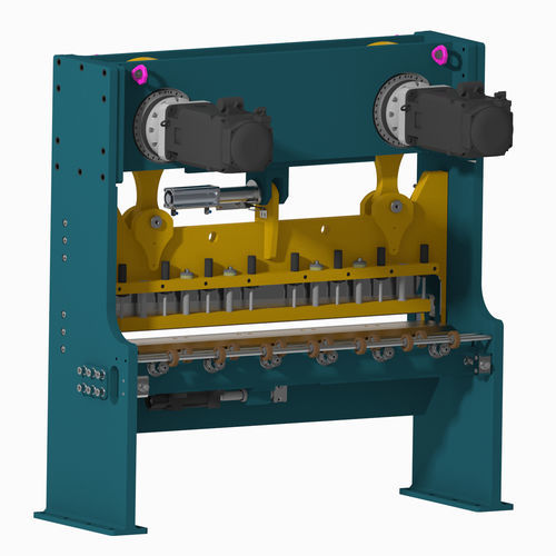 Electric shear - DEVELOPPEMENT PROJETS INDUSTRIELS (DPI) - sheet metal / for metal / for strips