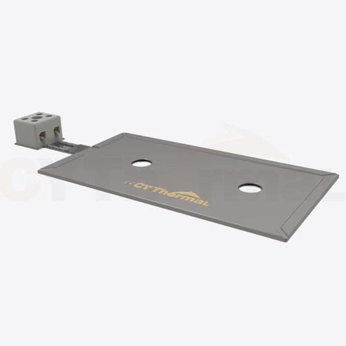 Stainless steel plate heater - T3 - CYThermal - mica