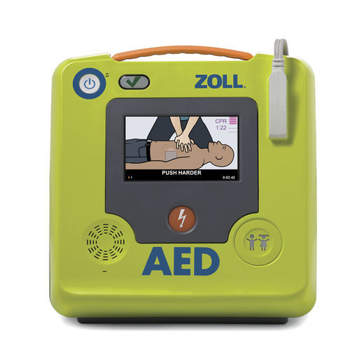 Public space fully automatic AED - ZOLL AED 3® - ZOLL - emergency / with CPR help / WiFi