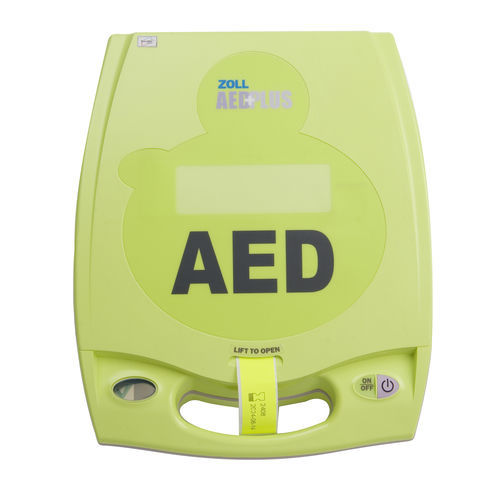 Emergency fully automatic AED - ZOLL AED PLUS® - ZOLL - for public space / with CPR help / IP55