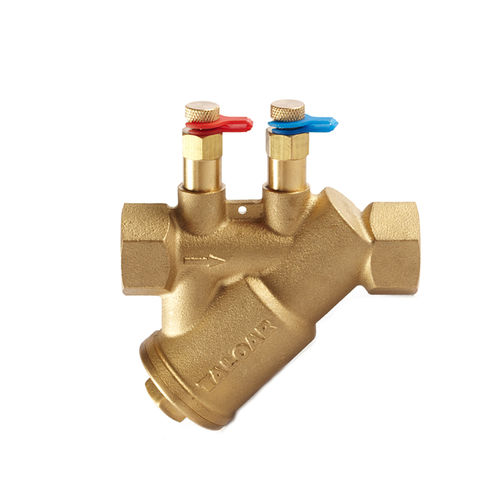 Balancing valve - T320 - Taloar - flow control / for water / threaded