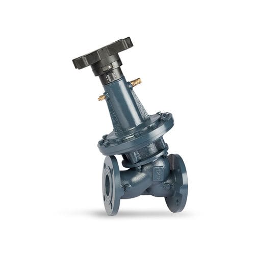 Valve with differential pressure controller - PC1000 - Taloar - manual / for control / for water