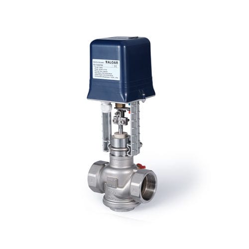 Balancing valve - TS500 - Taloar - electric / regulating / for water