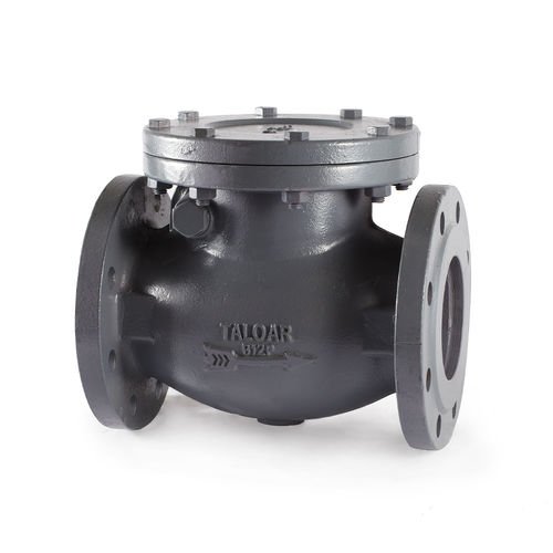 Swing check valve - CF970-Y - Taloar - for water / flange / brass