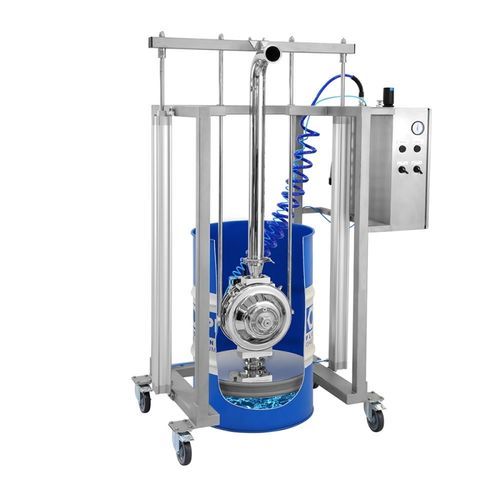 Lubricant unloading system - Flotronic&reg; Barrel - Unibloc Hygienic Technologies - for confectionery products / alcoholic beverage / for effluents