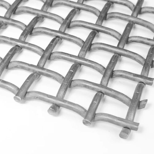 Screening mesh - TEXO FLAT - Sovatec srl - square mesh / steel / wire