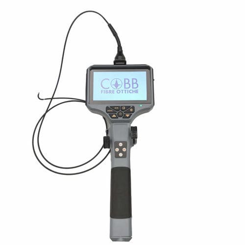 Flexible video endoscope - PKD series - Cobb Fibre Ottiche Srl - for pipe inspection / for remote visual inspection / articulated