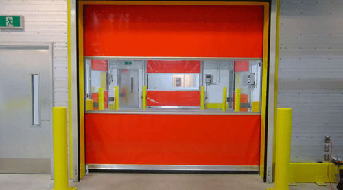 Roll up door - Mono Helical - KAPISAN ENDÜSTRİYEL KAPI SİSTEMLERİ - stainless steel / aluminium / PVC