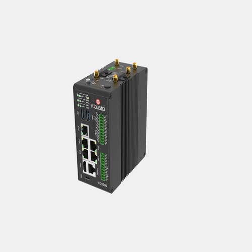 Industrial gateway - EG5200 series - Robustel - 3G / WiFi / RS-232