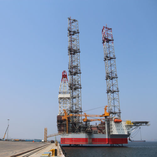 Jack-up oil rig - TZ series - TAIYUAN HEAVY INDUSTRY CO.,LTD - offshore / for natural gas / for petroleum