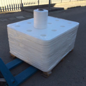Plastic pallet - VTHoSP10x12F20 - BANCALI S.r.l.s. - storage