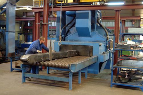 Ferrous metals shot blasting - TECHNI INDUSTRIE - industrial