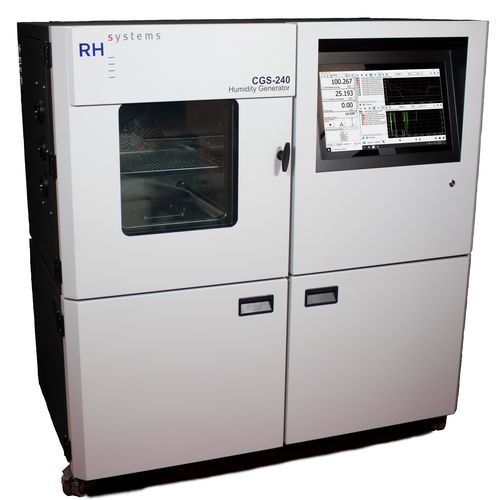 Humidity generator with calibration system - CGS-240 - RH Systems - with touch screen