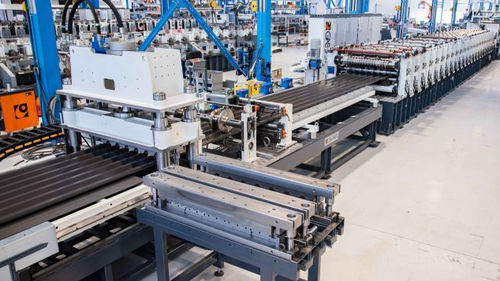 Roof panel roll forming machine - GASPARINI SpA - for sheet metal / profile cladding / for metal roofs