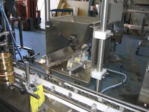 Vibrating filler - DM500 - Control GMC - for powders / for the food industry / PLC-controlled