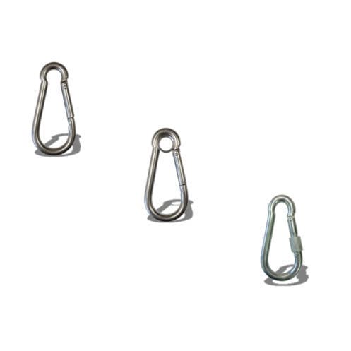 Carabiner with swivel - LEVAGE CONCEPT INDUSTRIE (LCI) - metal