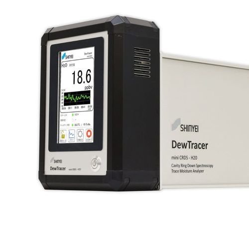 Laboratory moisture analyzer - CRDS-H2O - QROMETRIC - with touch screen / compact