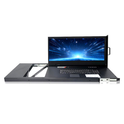 Rack-mount KVM switch - RGD-KVM-23808HD-VGA - Key Technology Rugged ...