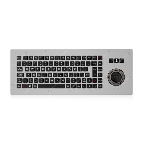 Desktop keyboard - K-TEK-M390-MTB-AVR-FN-BL-NV-151B-DWP - Key Technology Rugged System Limited - with mechanical keys / with 3 mouse keys / 89-key