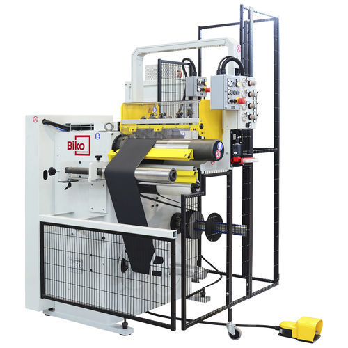 Roll slitter - AT1-450 - Biko Meccanica Srl - for fabrics / for paper / coated abrasive