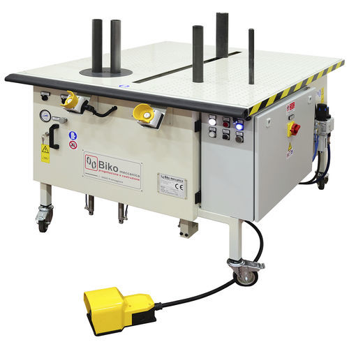 Web winder - BR-NA - Biko Meccanica Srl - for abrasive cloth / for abrasive paper / motorized