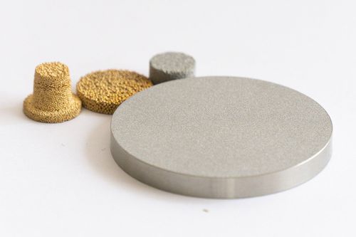 Knitted mesh filter medium - SAULAS - stainless steel / liquid