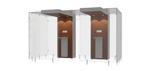 HEPA filter smoking booth - 2SP200 - Longhi Air - tempered glass / MDF / steel