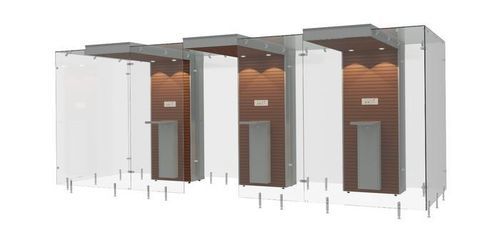 HEPA filter smoking booth - 3SP200 - Longhi Air - tempered glass / MDF / steel