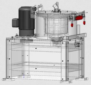 Decanter for water treatment applications - FILTRES MONNET - centrifugal / horizontal