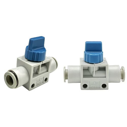 Manual valve - HVK series - HANVAC GMBH - butterfly / for control / for air