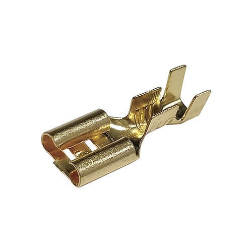 Female cable termination - AK-AK series - SAS - non-insulated / brass