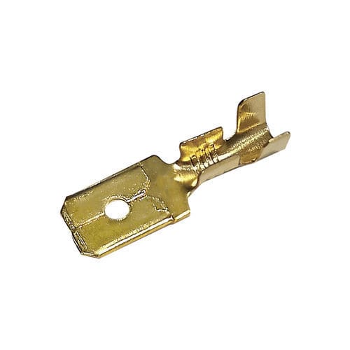 Male cable termination - AK-AK series - SAS - non-insulated / brass / copper