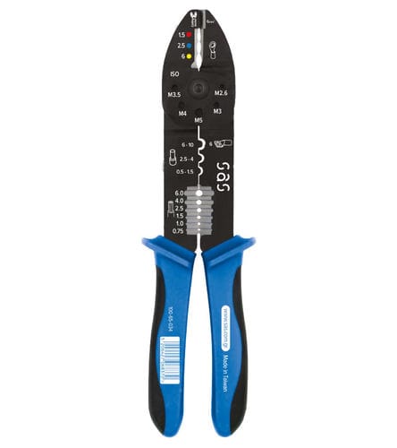 Cable lug stripper-crimper - 100-65-034 - SAS - manual