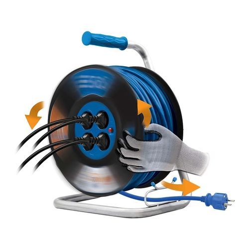 Cable reel - 100-12-031 - SAS - manual / construction / fixed