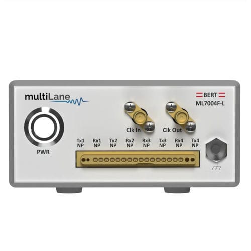 BERT tester - ML7004F-L - MultiLane - transmission rate / for cables / copper strip