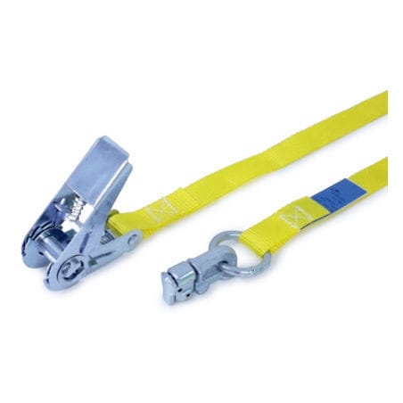 Ratchet anchoring strap - 381 - Wistra GmbH - attachment / with end-fitting