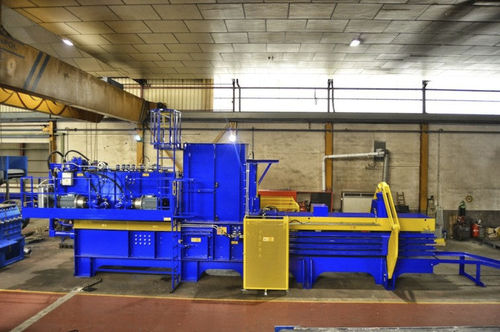 Cardboard baler - JS-2000 series - MHM UK LTD - for waste / horizontal / channel