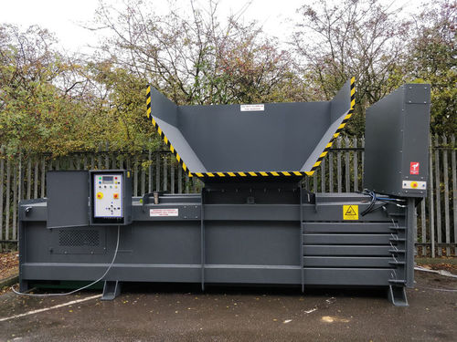 Waste baler - MHM XL50 - MHM UK LTD - horizontal / channel / high-density