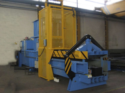 Cardboard baling press - JS-1000 series - MHM UK LTD - for plastics / for waste / horizontal