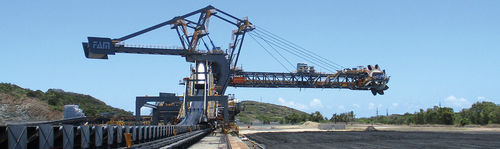Bucket wheel stacker-reclaimer - BEUMER Group GmbH & Co.KG
