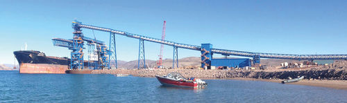 Coal ship loader - BEUMER Group GmbH & Co.KG