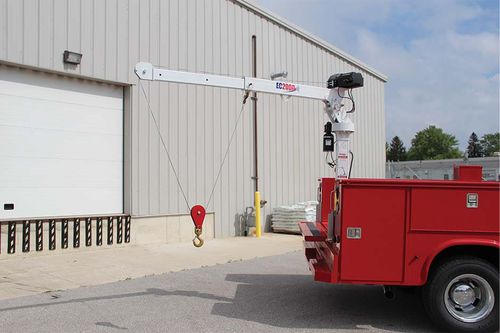 Electric crane - EC2000 - Stellar Industries - truck-mounted / boom / for construction