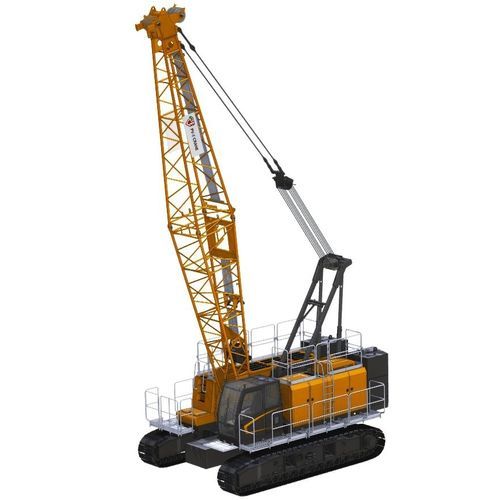 Crawler crane - EC80 - PV-E Crane B.V. - lattice / for heavy-duty applications / lifting
