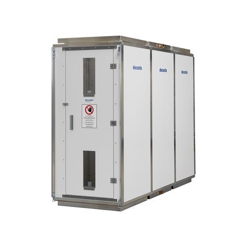 Floor-standing safety shower - ECO-Line - deconta GmbH - decontamination / stainless steel