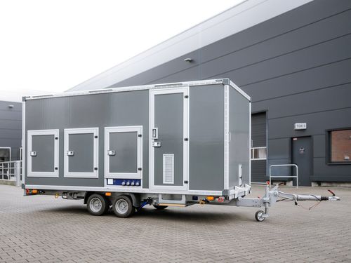 Spray decontamination unit - C5000 - deconta GmbH - facility / mobile