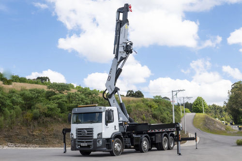 Truck-mounted crane -  TKA 66.700C - TKA CRANES - boom / hydraulic