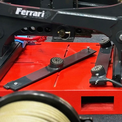 Insert with spike attachments - Ferrari International 2 S.p.A. - steel / round