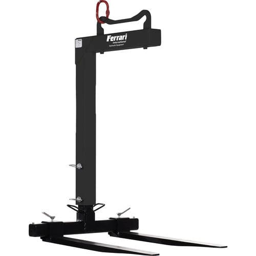 Adjustable pallet fork - FPF series - Ferrari International 2 S.p.A. - for trucks / for tower cranes