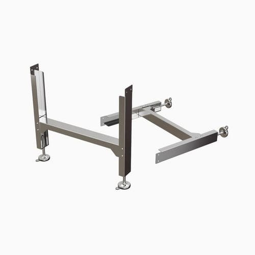 Conveyor belt support - P-W92G090H - Movexii - floor-mounted